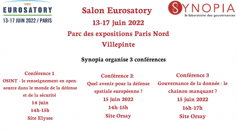 13-17 juin 2022 – Synopia participe au salon Eurosatory !