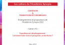 Les Cahiers de l’Académie Synopia – Cahier n°2 !