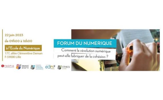 22 juin 2023 – Forum du Numérique, @Lille !
